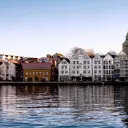 The waterfront in Stavanger, Norway