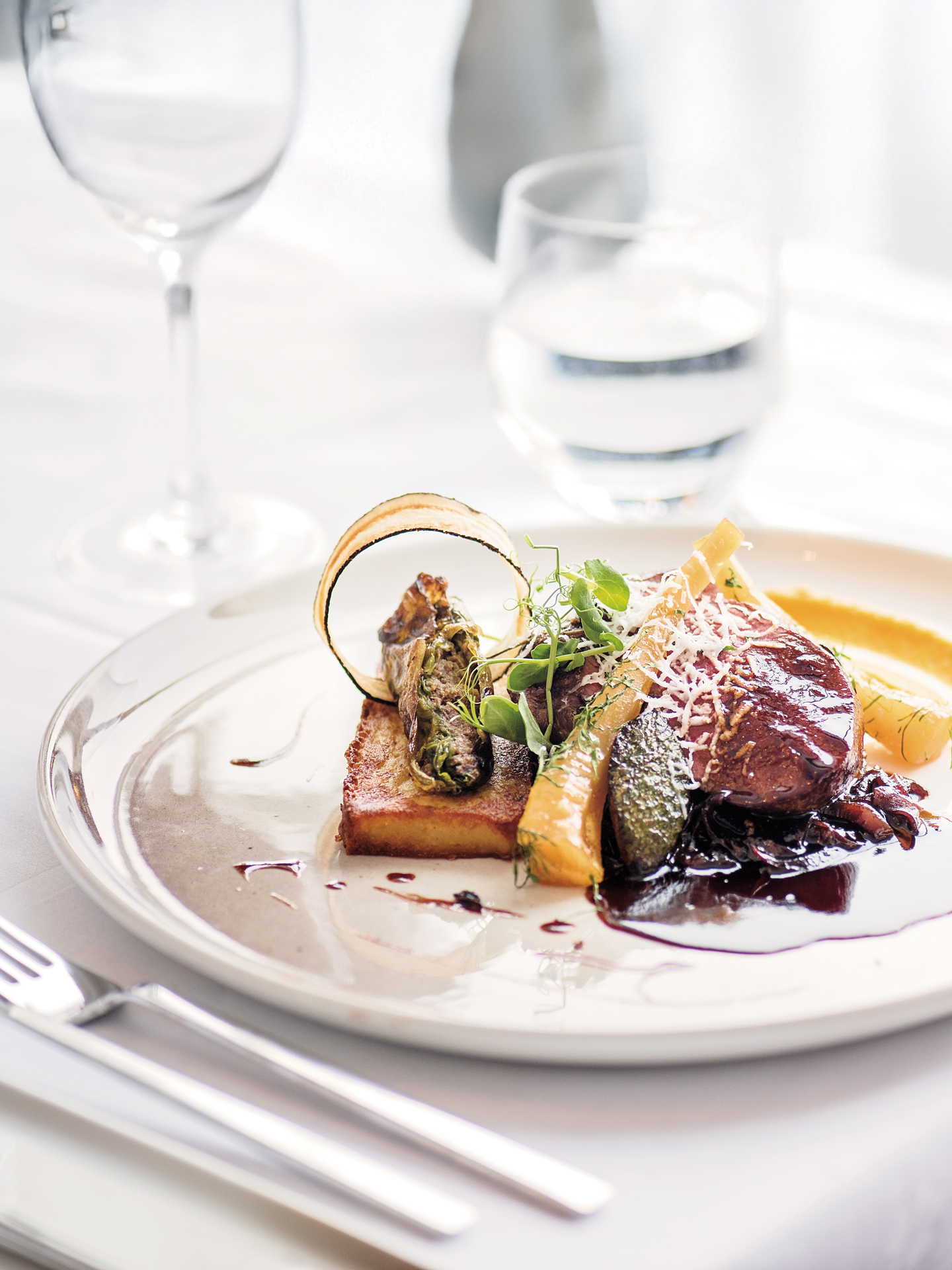 Fine dining on board The Coastal Express with Hurtigruten