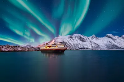 Die Nordkap-Linie ab Hamburg - Winter