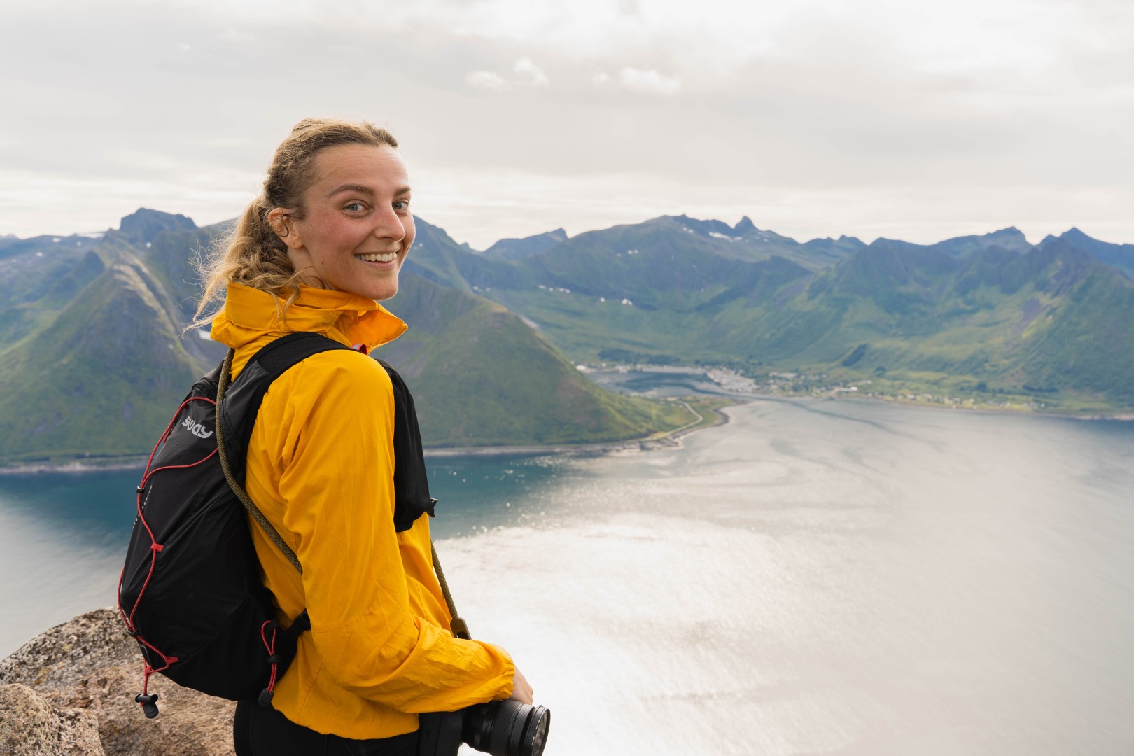 Vilde Abrahamsen, Content Production Coordinator at Hurtigruten. Copyright: Steinar Thorstad