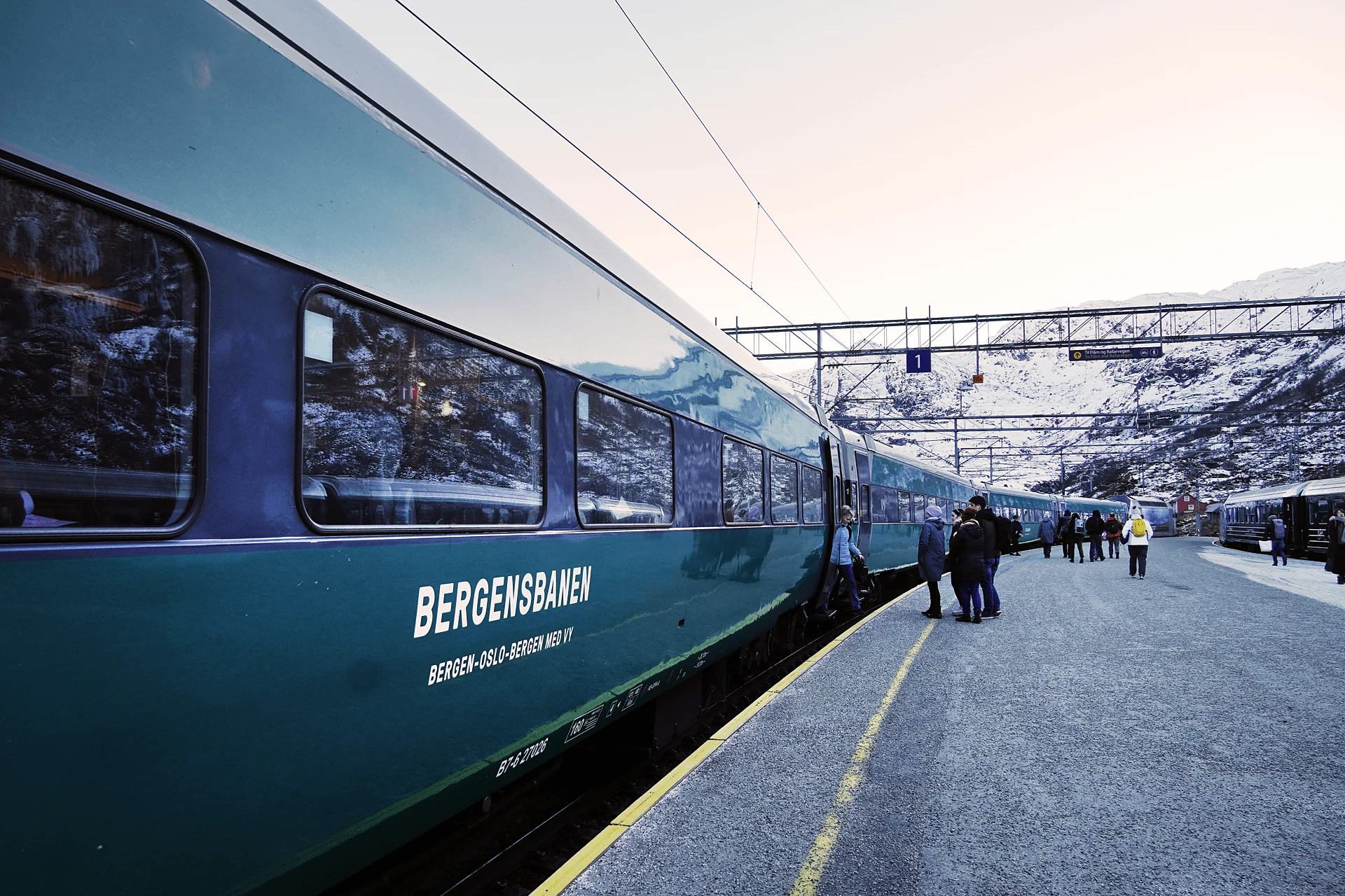 Bergensbanen - Bergen Railway at Myrdal station Christine Baglo - Visit Norway