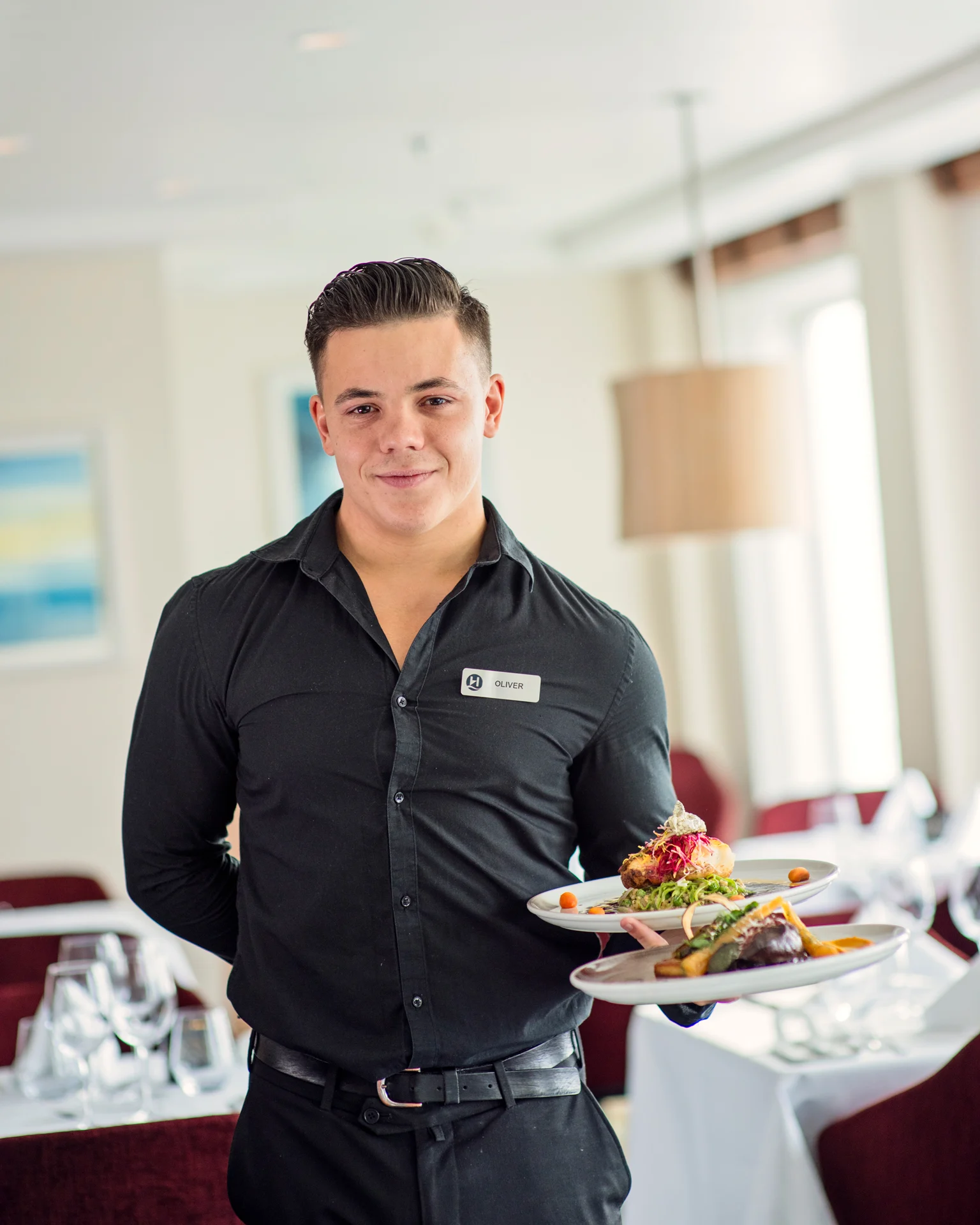 Genießen Sie die feinste norwegische Küche aus regionalen Zutaten im Kysten, unserem À-la-carte-Restaurant