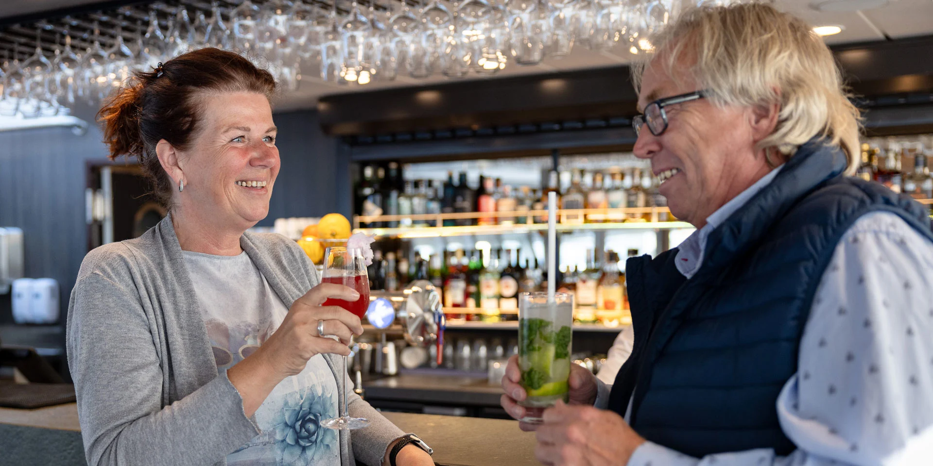 The bar on board MS Otto Sverdrup