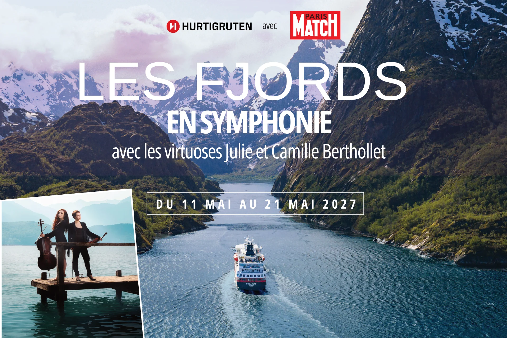Les Fjords en Symphonie du 11 au 21 Mai 2027