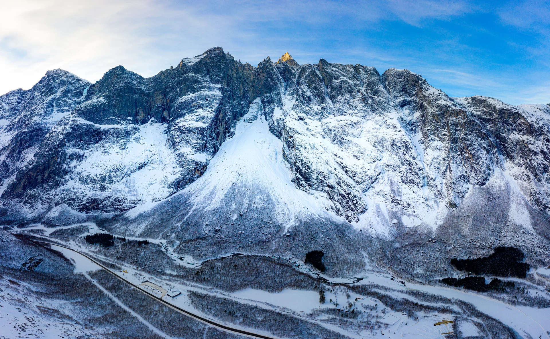 Trollveggen or Troll Wall in Åndalsnes, Norway. Image copyright: Sven-Erik Knoff - Visit Norway