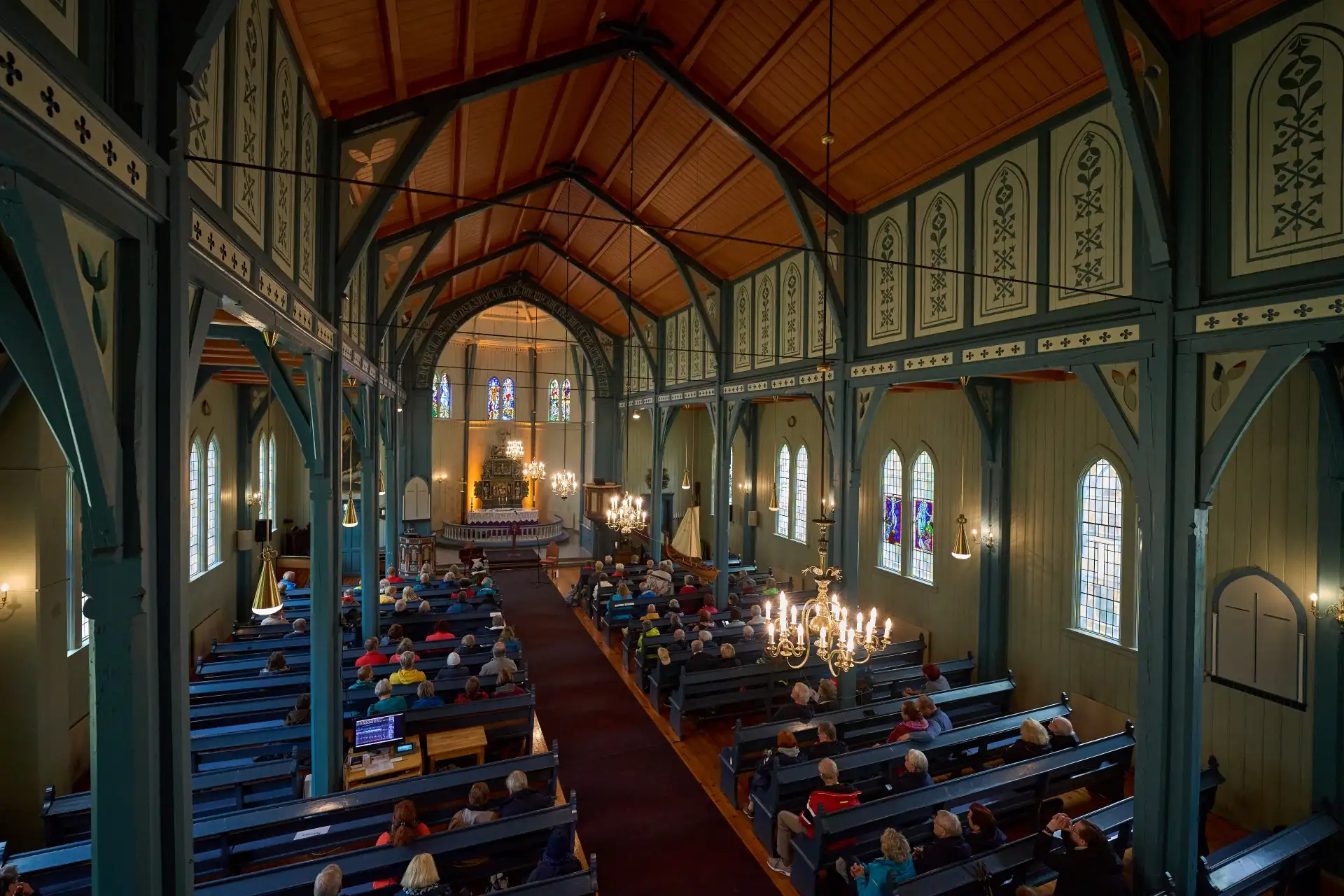 Saebo Church Interior