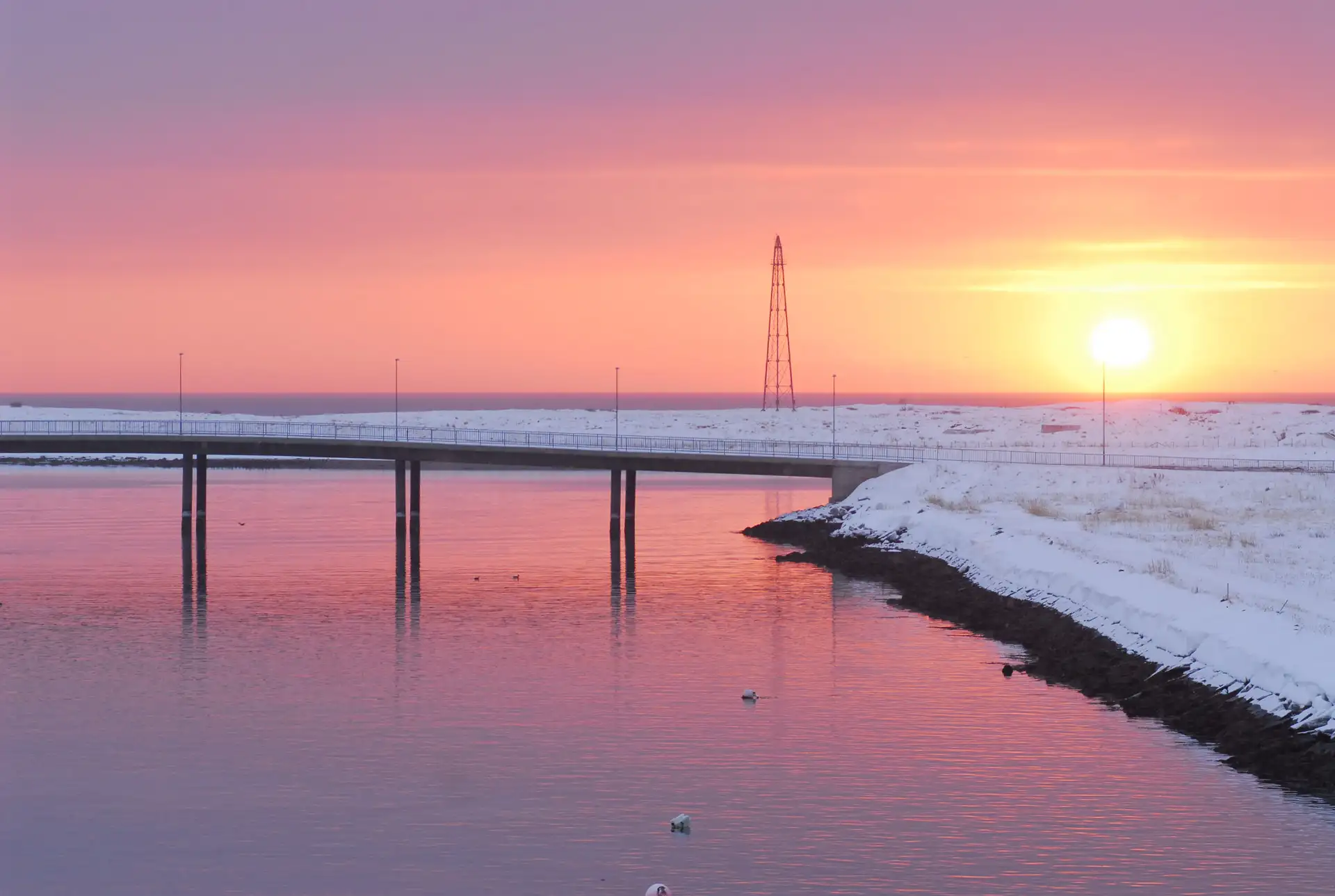 Tour du dirigeable à Vadso