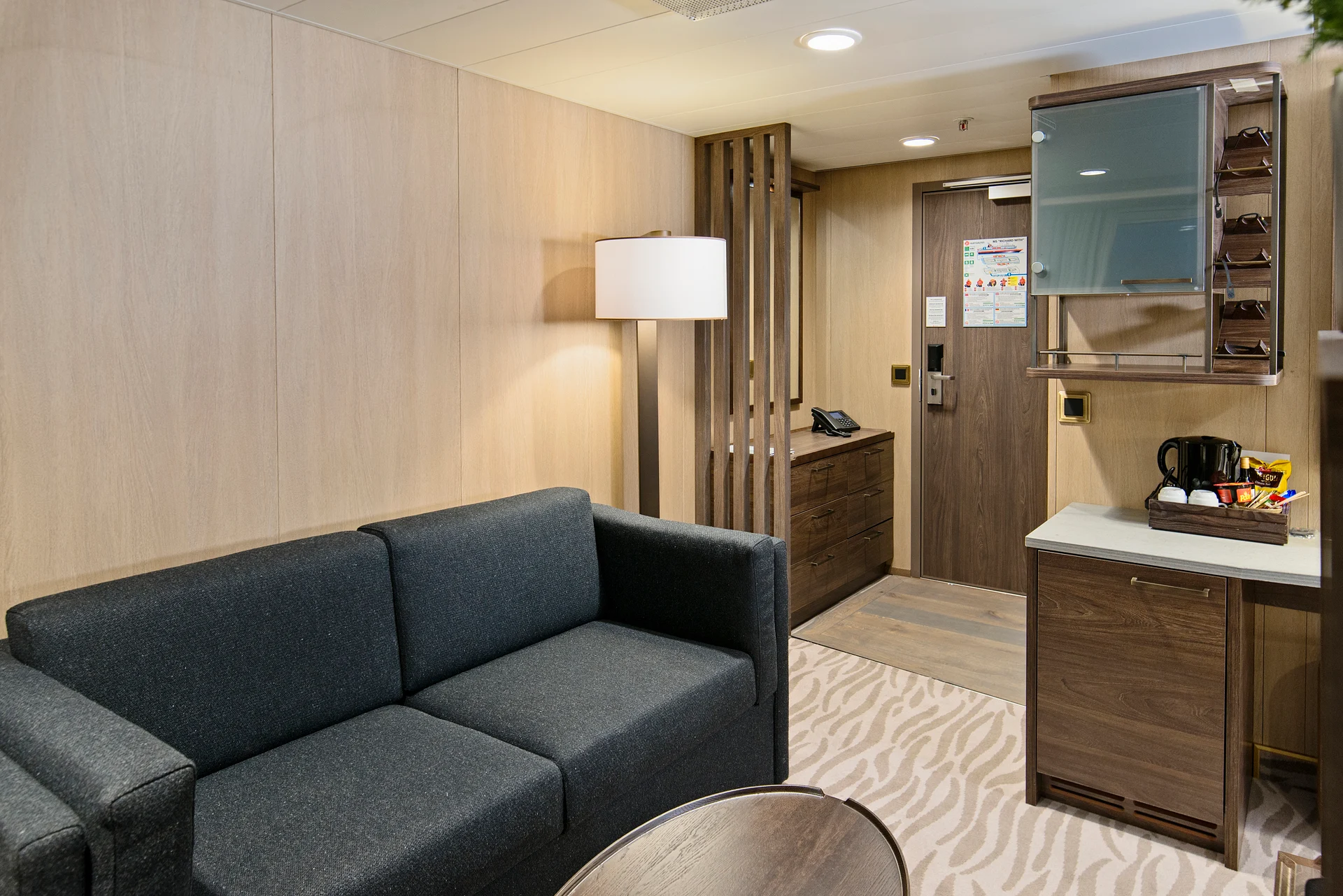 MS Richard With Expedition Suite Lounge Area