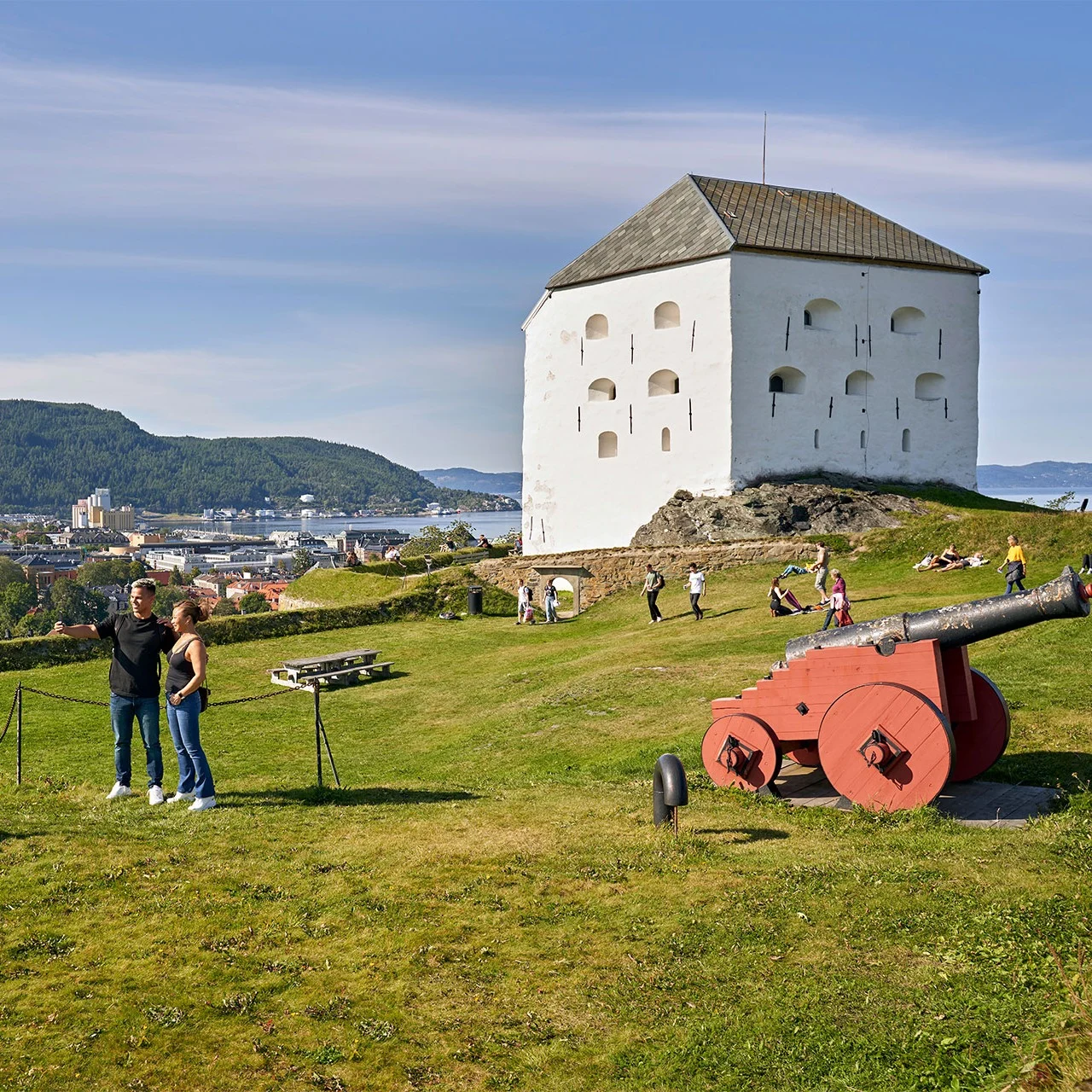 Forteresse de Kristiansten à Trondheim