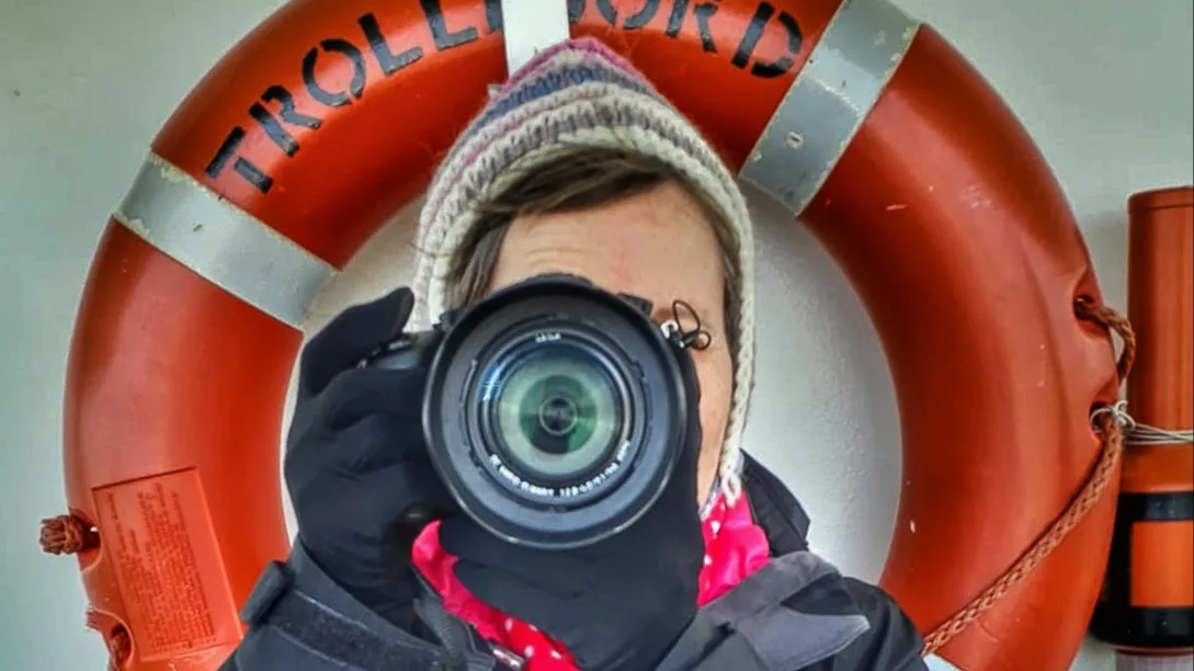 Photographer onboard Hurtigruten (1)
