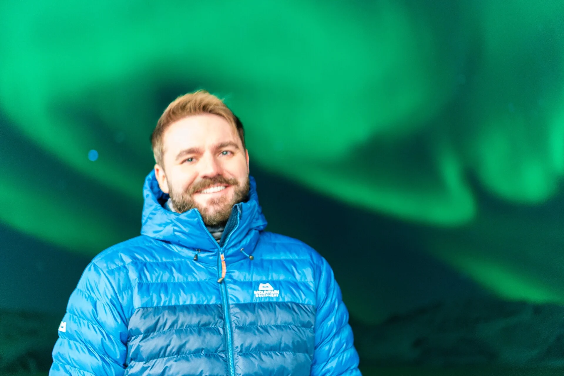 Tom Kerss, the Chief Aurora Chaser and Northern Lights expert for Hurtigruten