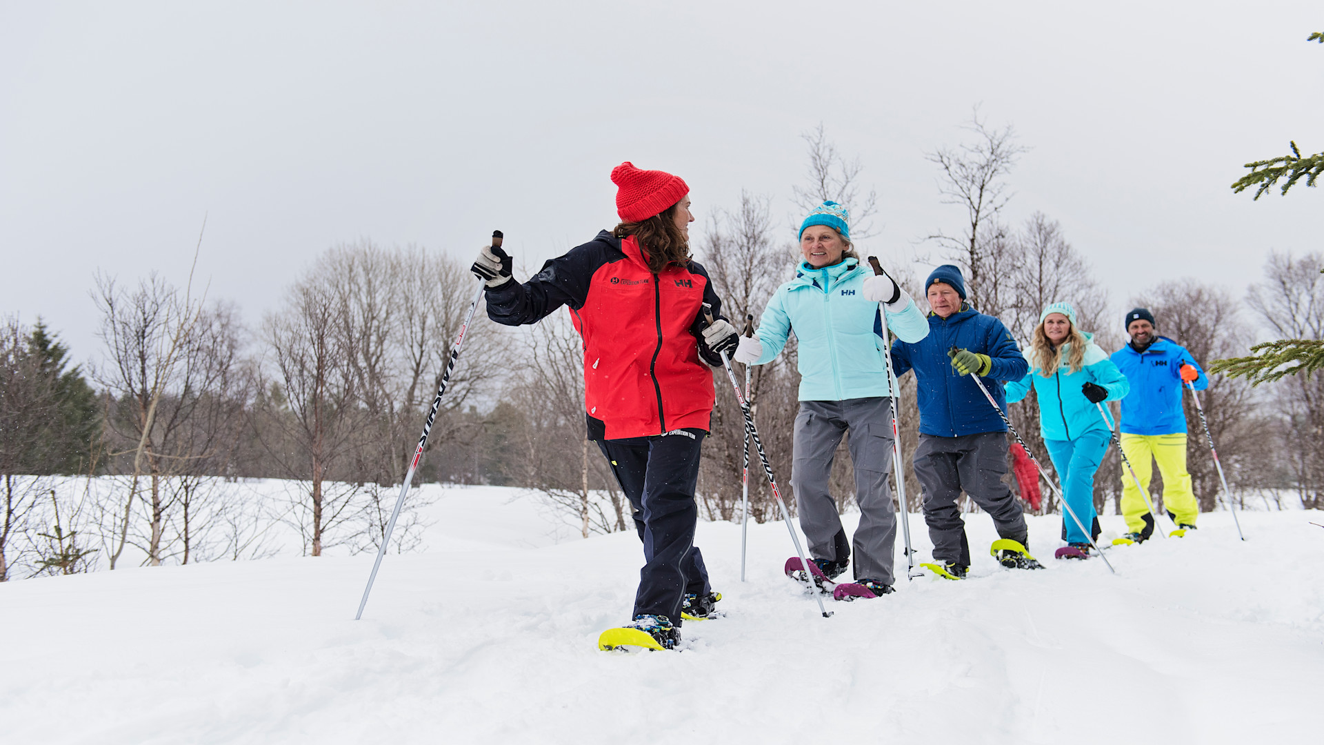 Snow shoeing Coastal Expedition Norway HGR 136630
