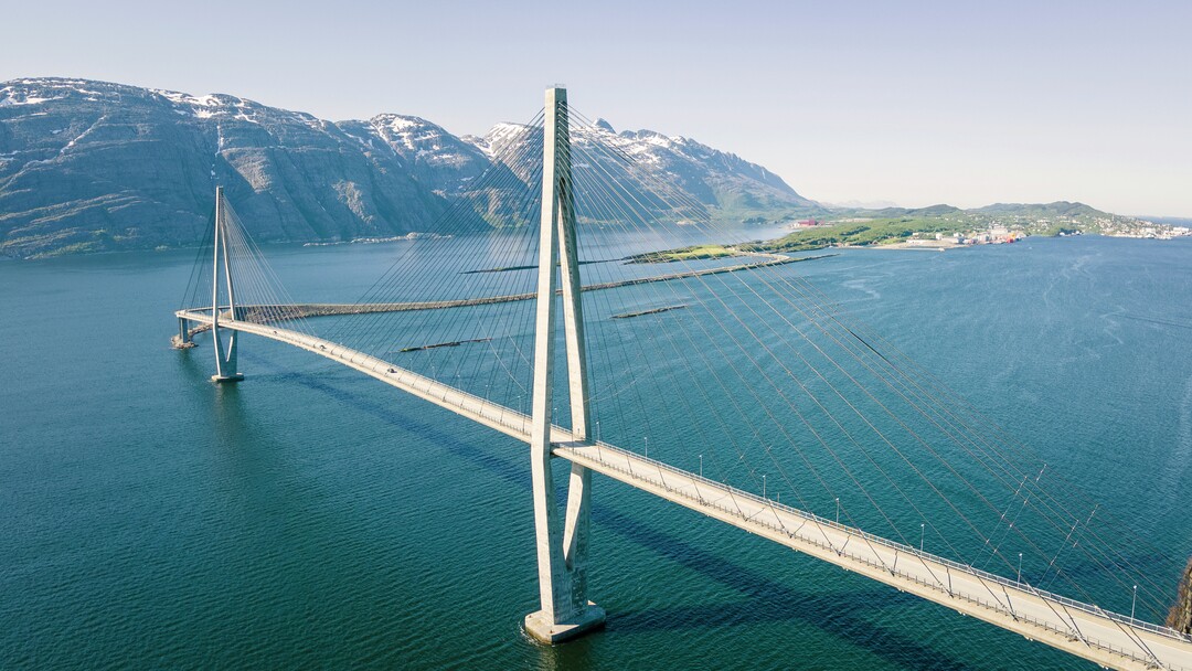 Norway Sandnessjoen Helgeland Bridge Summer HGR 163718 1080