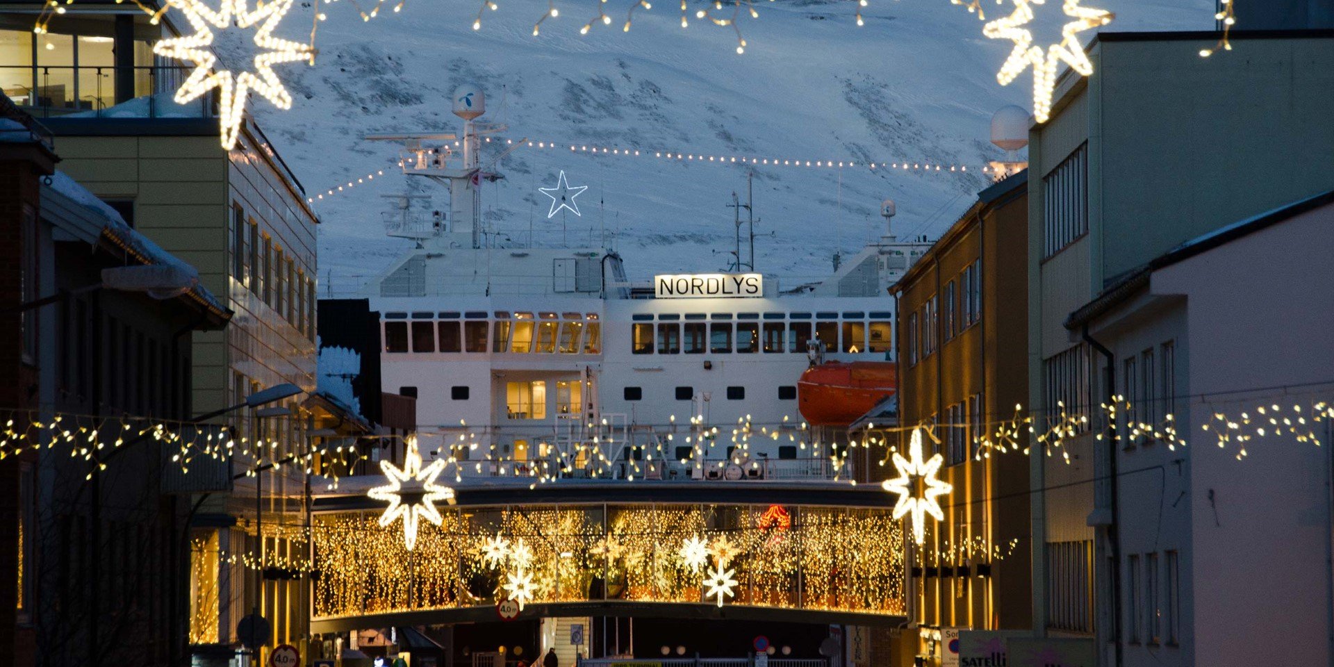 Weihnachtsstimmung in den Straßen