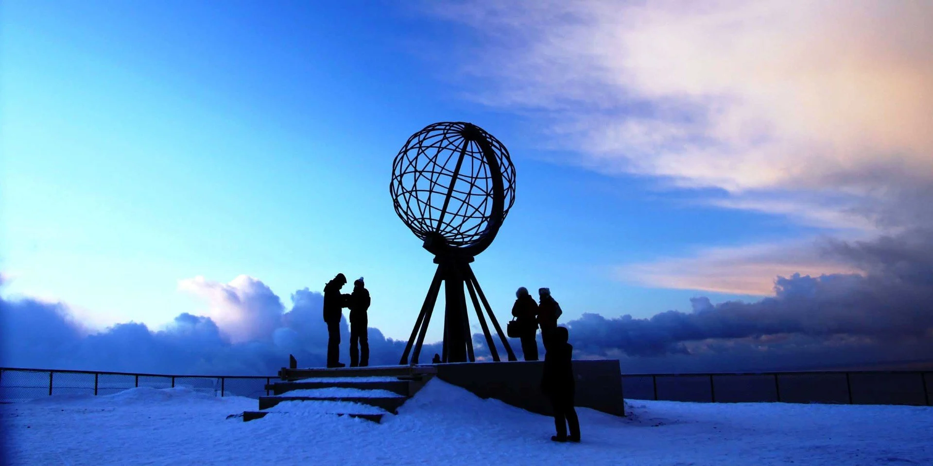 Blue Winter Light at the North Cape