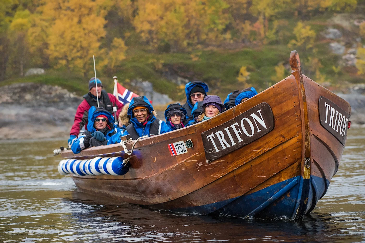 Riverboat to the Norwegian Border