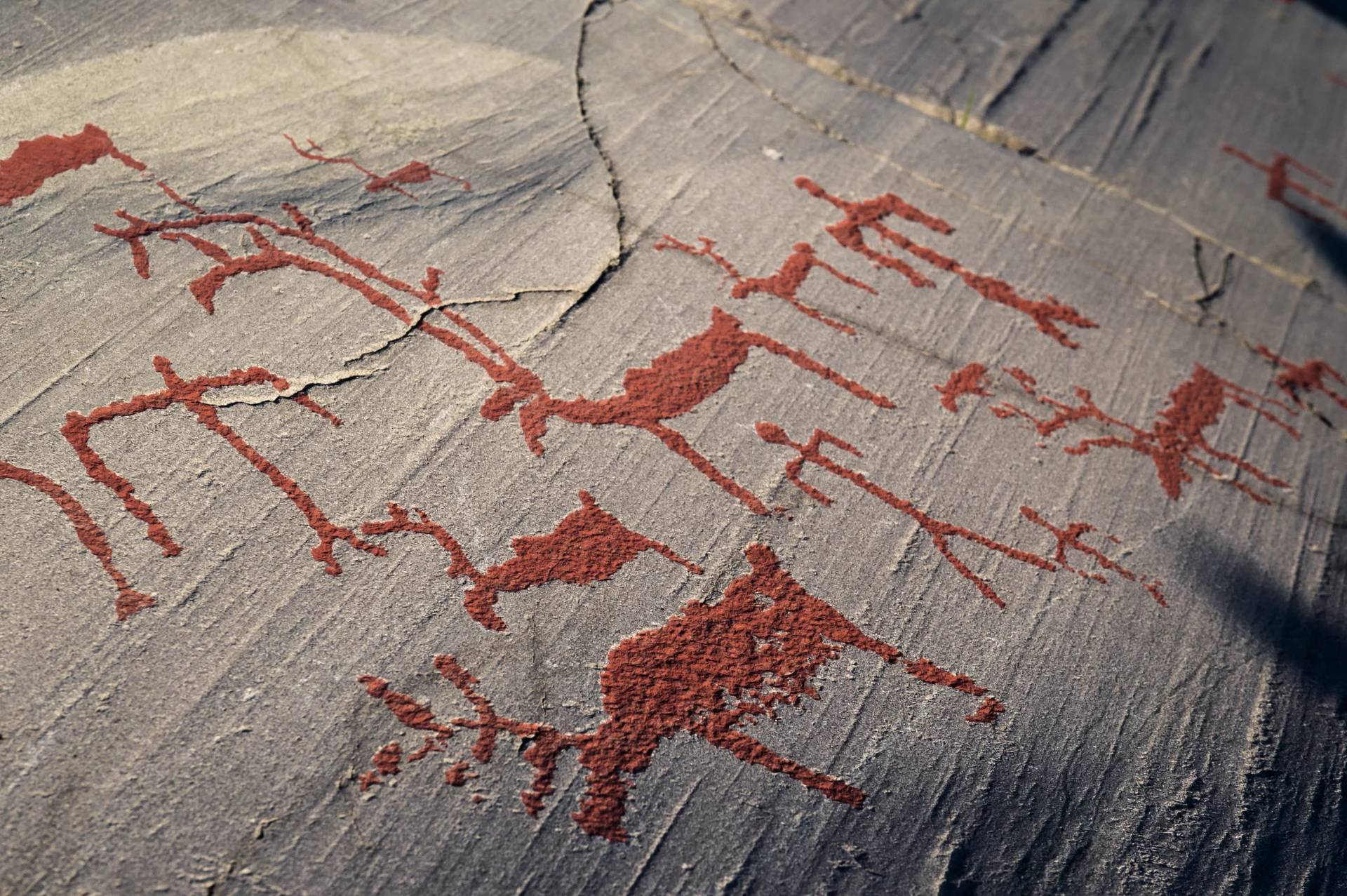 UNESCO-listed rock art on display at the Alta Museum in northern Norway. Copyright: CH - VisitNorway.com