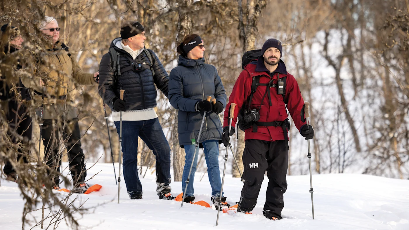 Snowshoe Trek with Panoramic Views