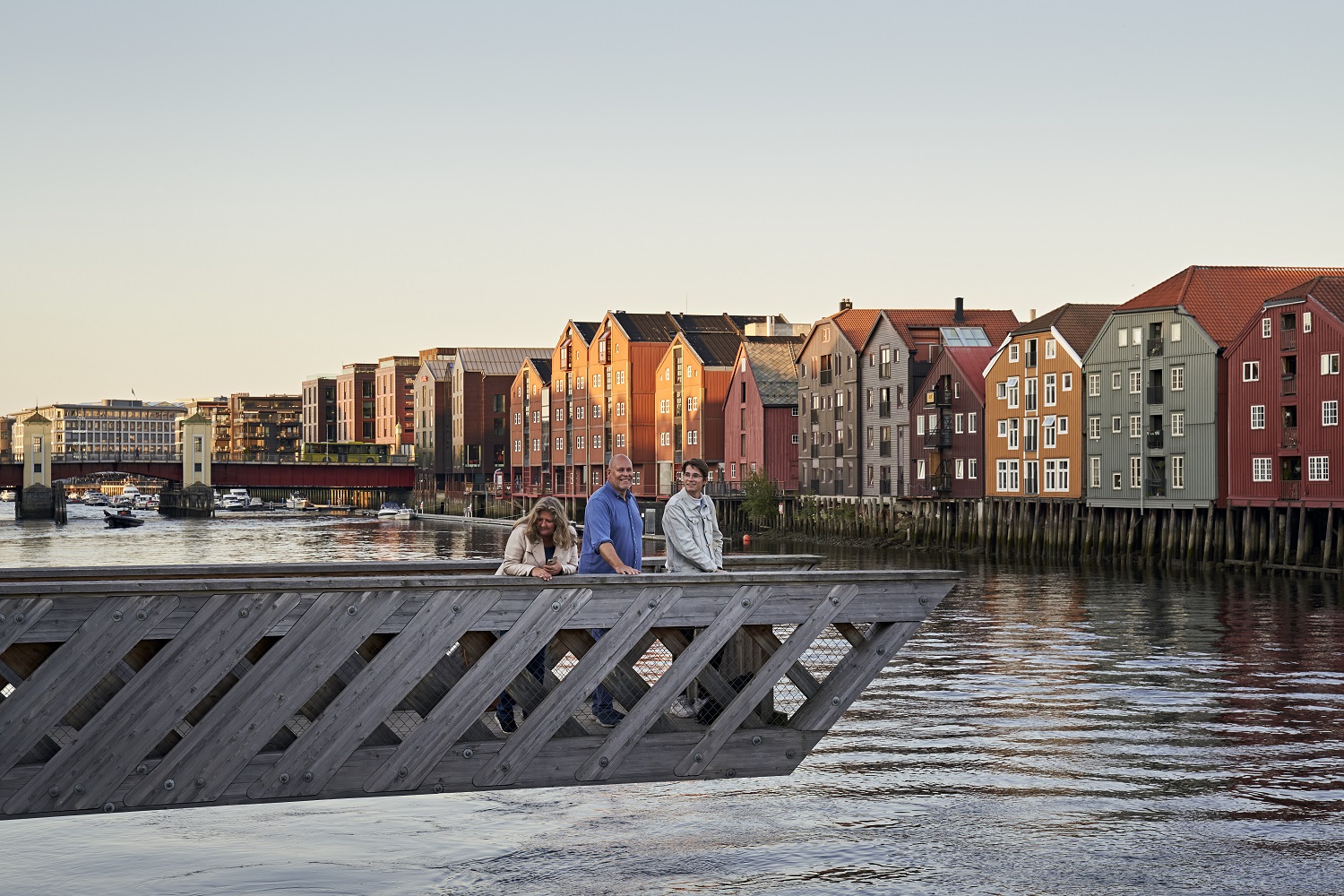 Vous pourrez découvrir les sites touristiques de Trondheim lors d’une visite guidée optionnelle