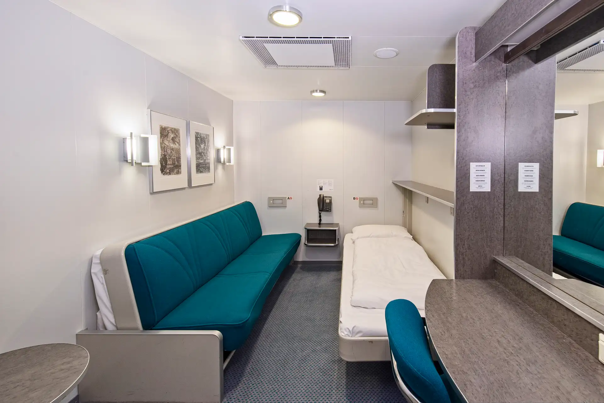 MS Nordkapp Polar Inside I2 Couch Bed