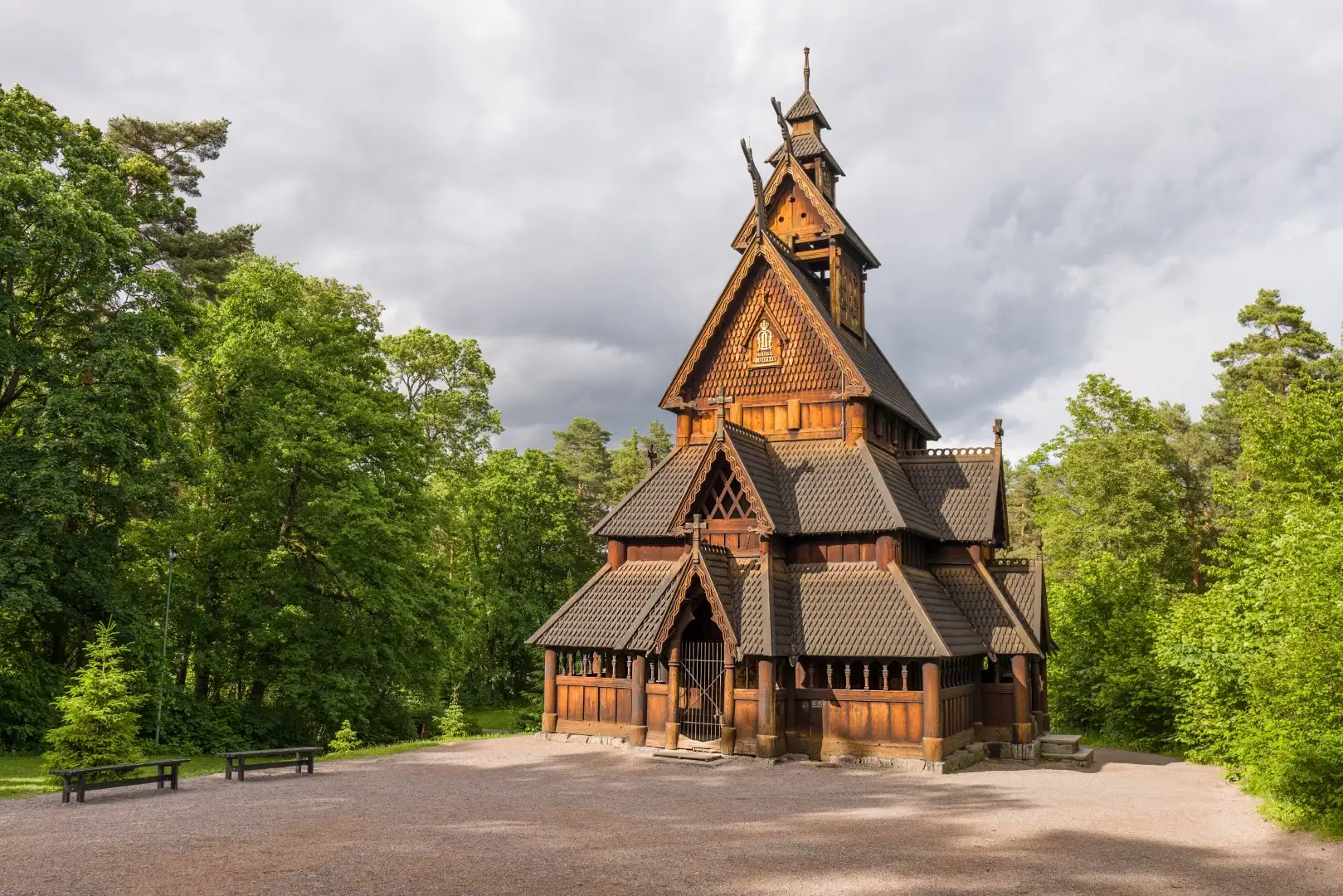 Gol stave church Oslo shutterstock