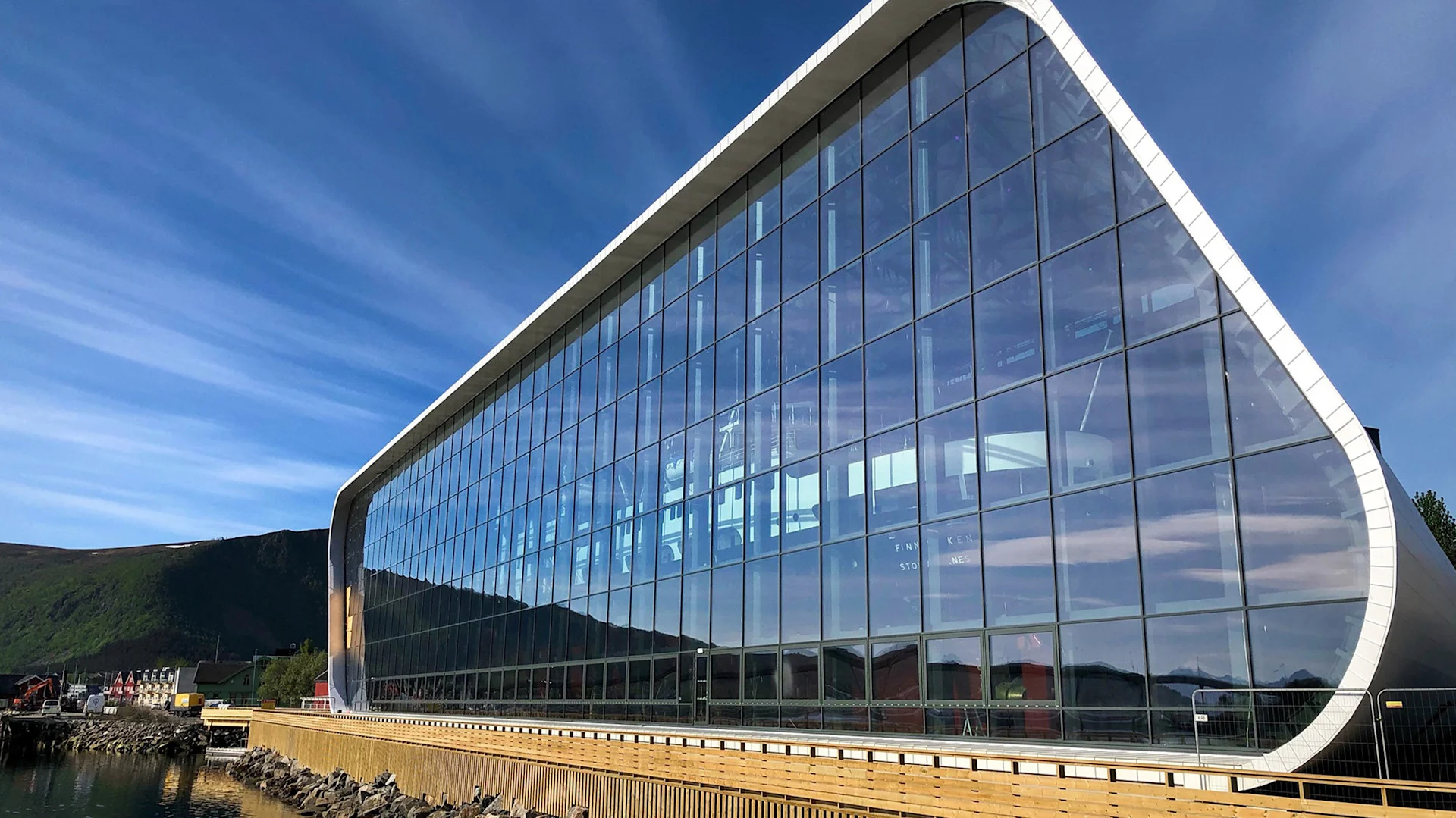 Explore Hurtigruten’s history at the Hurtigrutemuseet in Stokmarknes, that takes the form of a massive ship in a bottle
