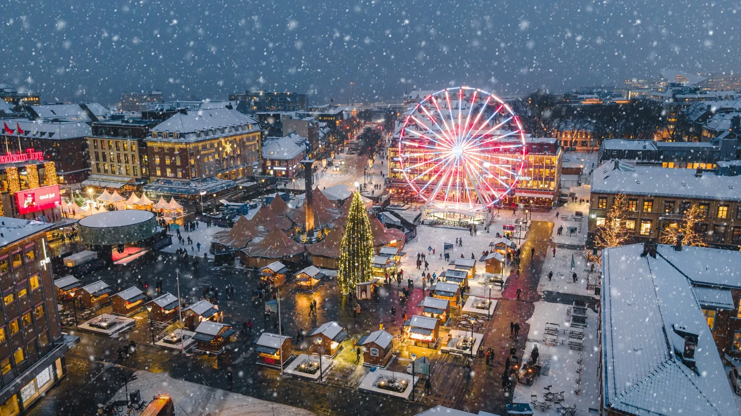 Trondheim's Christmas market. Photo by Visit Trondheim