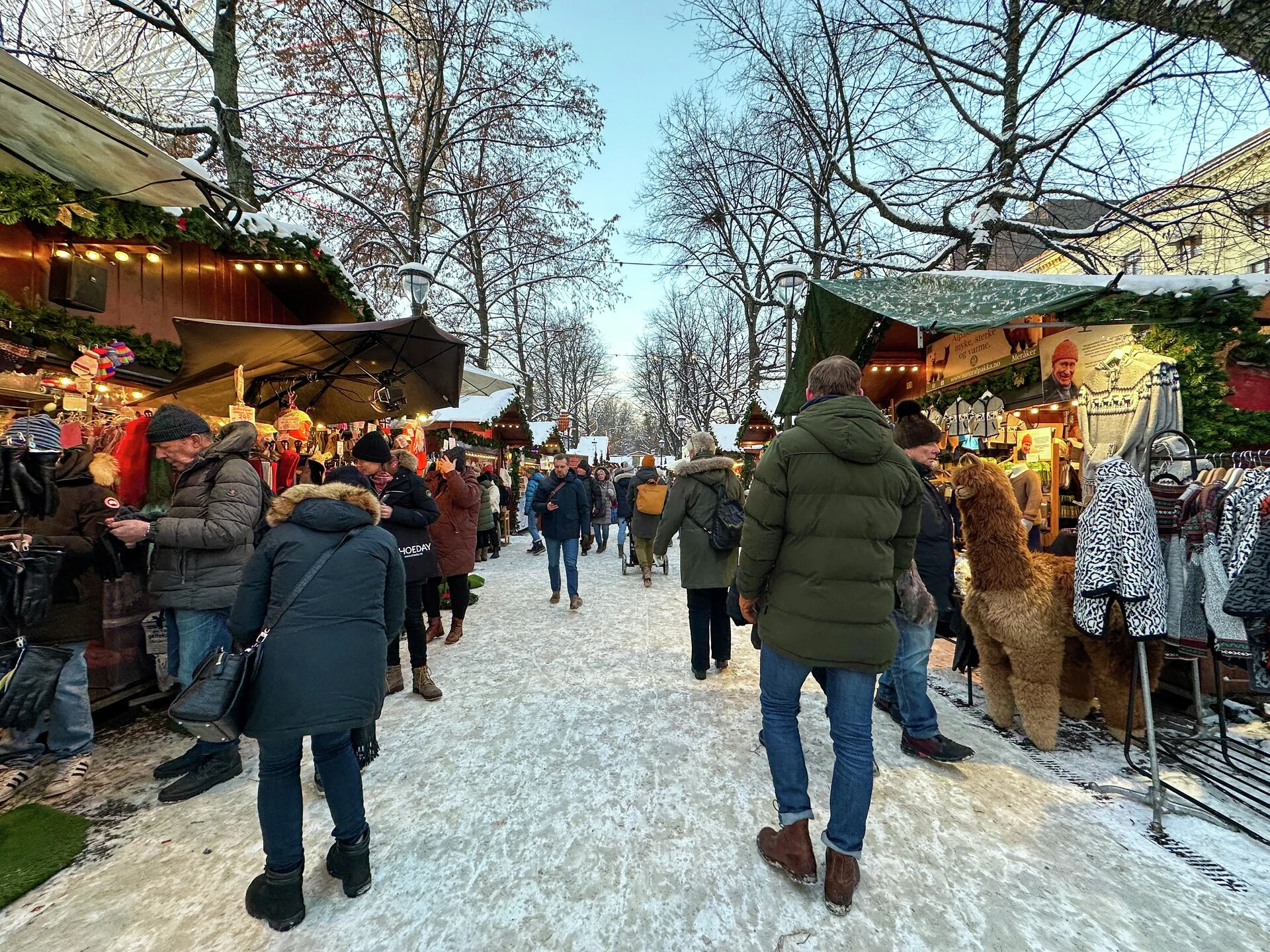 Oslo Christmas Market. PHOTO: VISITOSLO/FARA MOHRI
