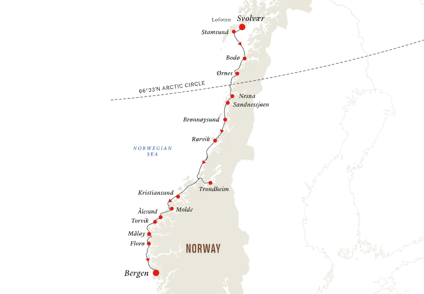 Voyage en Norvège de 4 jours | Svolvar à Bergen