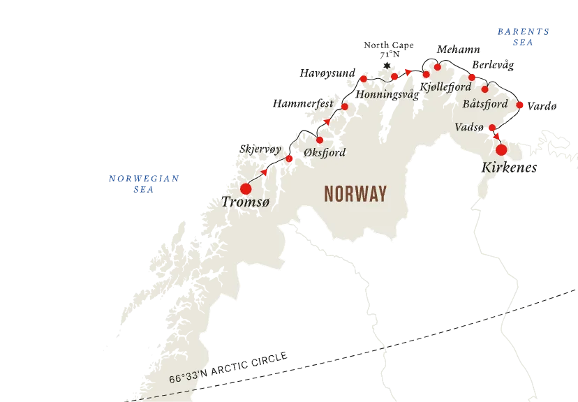 Voyage en Norvège de 3 jours | Tromsø à Kirkenes