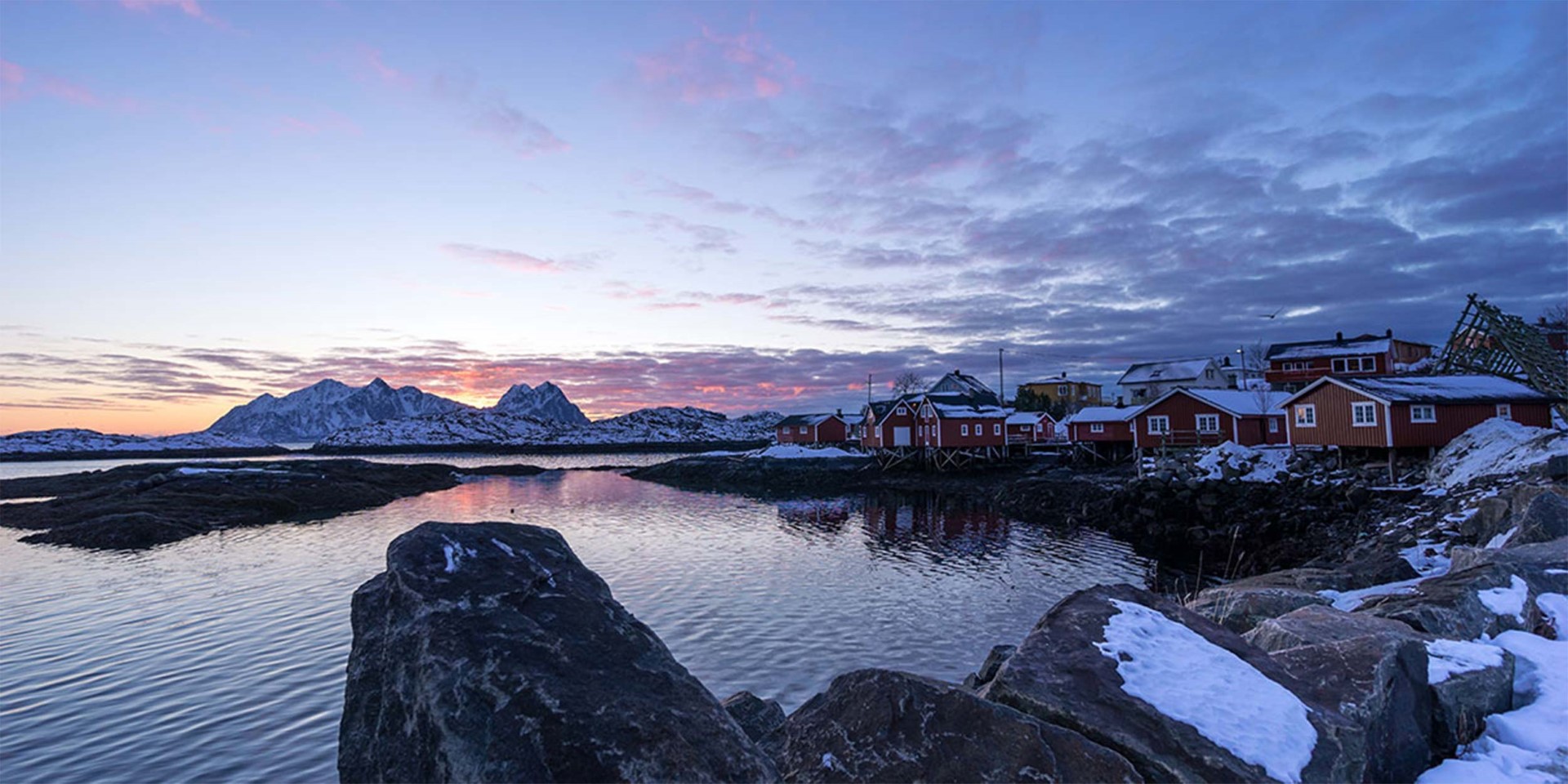 Magische Lichtstimmung auf den Lofoten