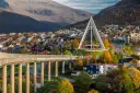 La cathédrale arctique est l'emblème le plus impressionnant de Tromso.