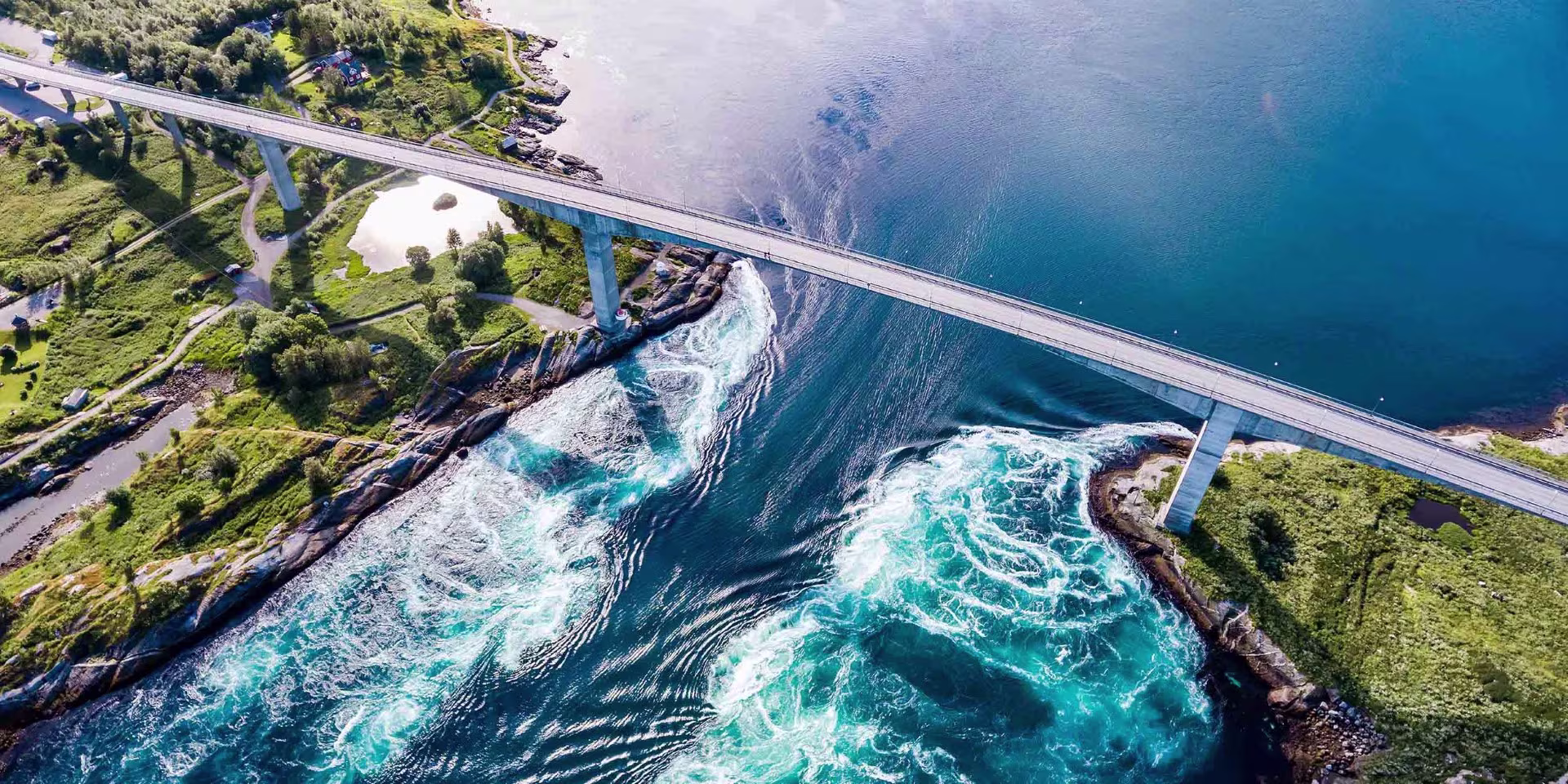Le spectaculaire maelstrom du Saltstraumen

