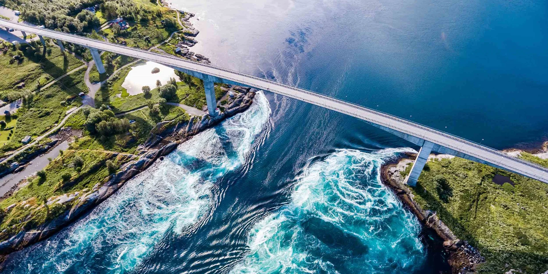 Le spectaculaire maelstrom du Saltstraumen

