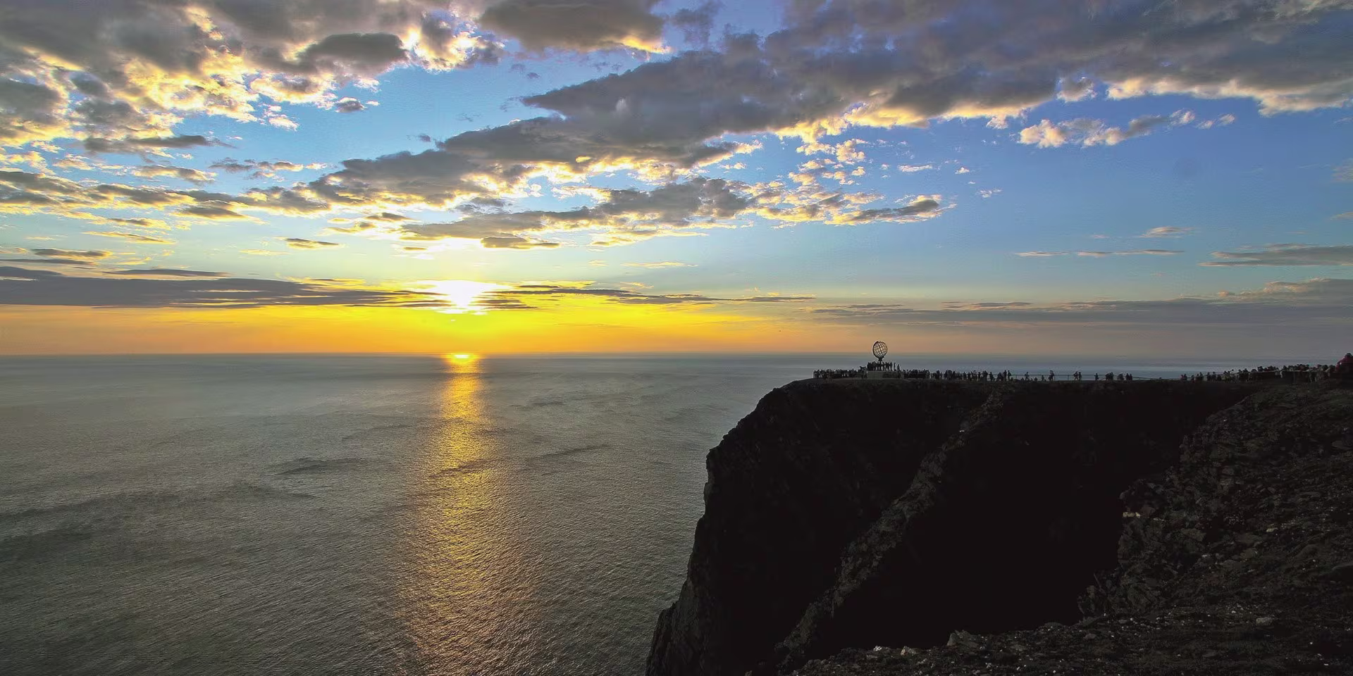 Panorama sur le pôle Nord depuis le Cap Nord