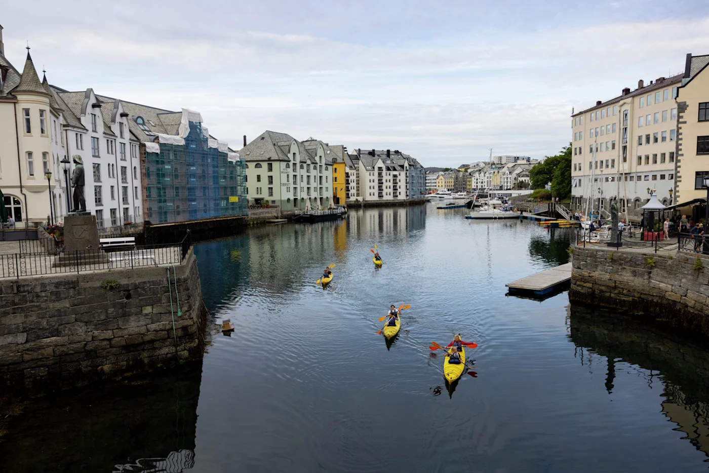 Kayaking in Ålesund