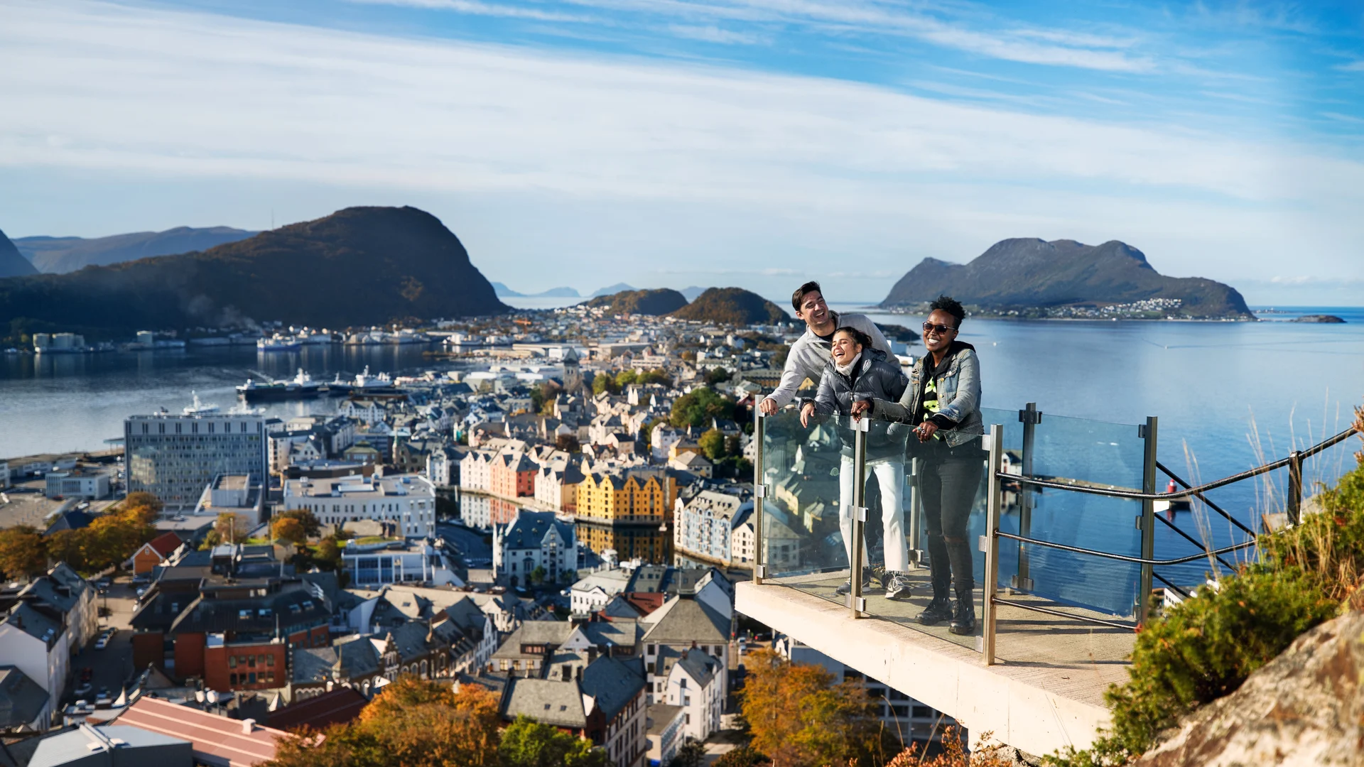 Hiking to Aksla Alesund