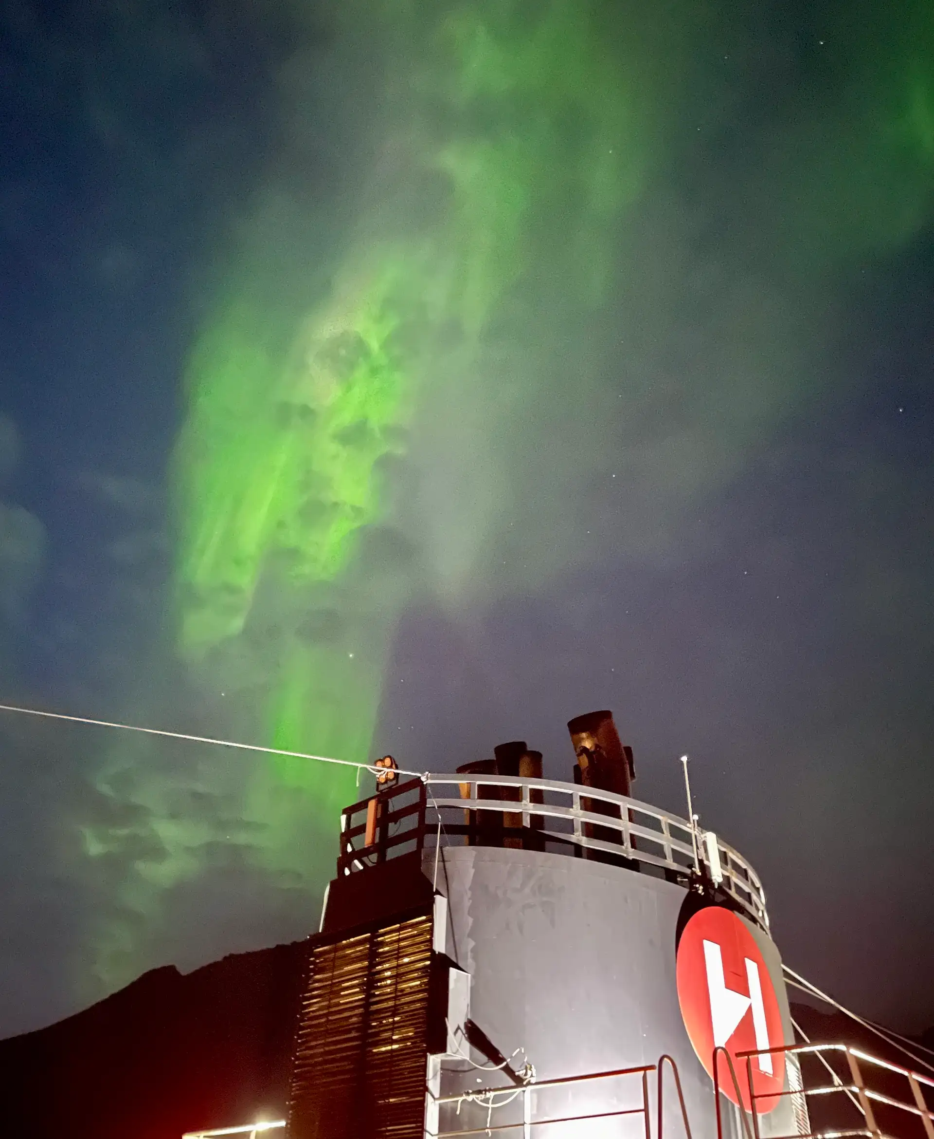 "Torsken" by Peter Weaving, taken aboard MS Trollfjord on September 6, 2025 Cameralla