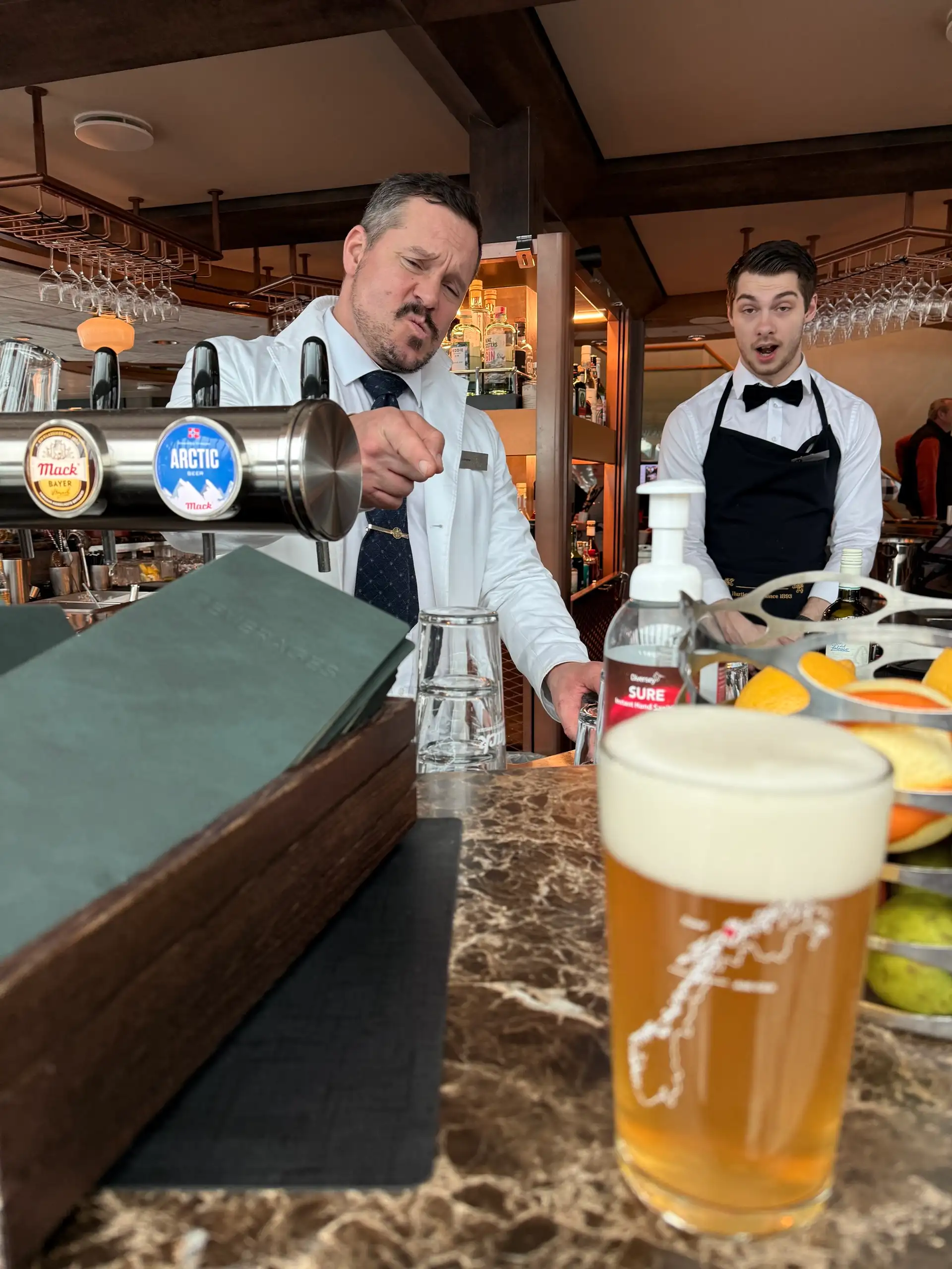 iconic-pour-by-barry-shields-ms-trollfjord-mar-2-2026-cameralla MUST PROVIDE CREDIT TO PHOTOGRAPHER OR ELSE YOU ARE IN BREACH OF AGREEMENT