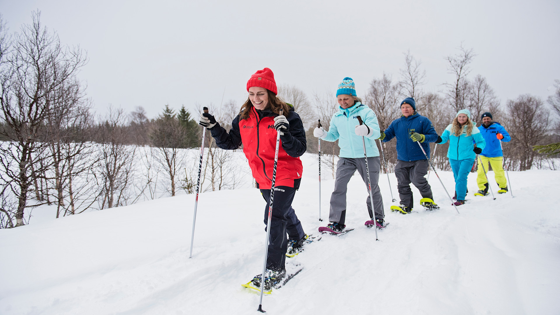 Snow shoeing Coastal Expedition Norway HGR 136627