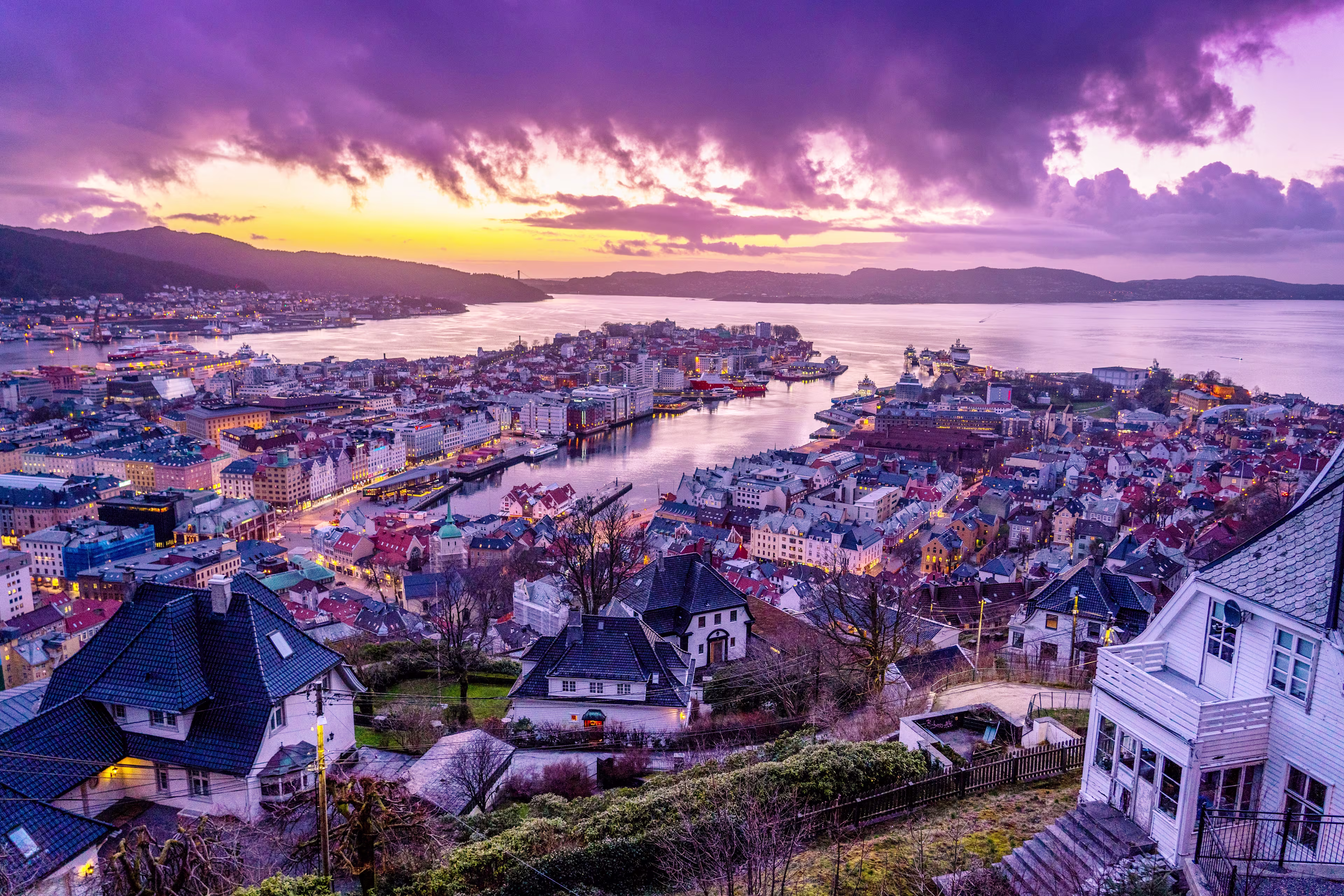 View over Bergen Endre Knudsen - Visit Norway EDIT