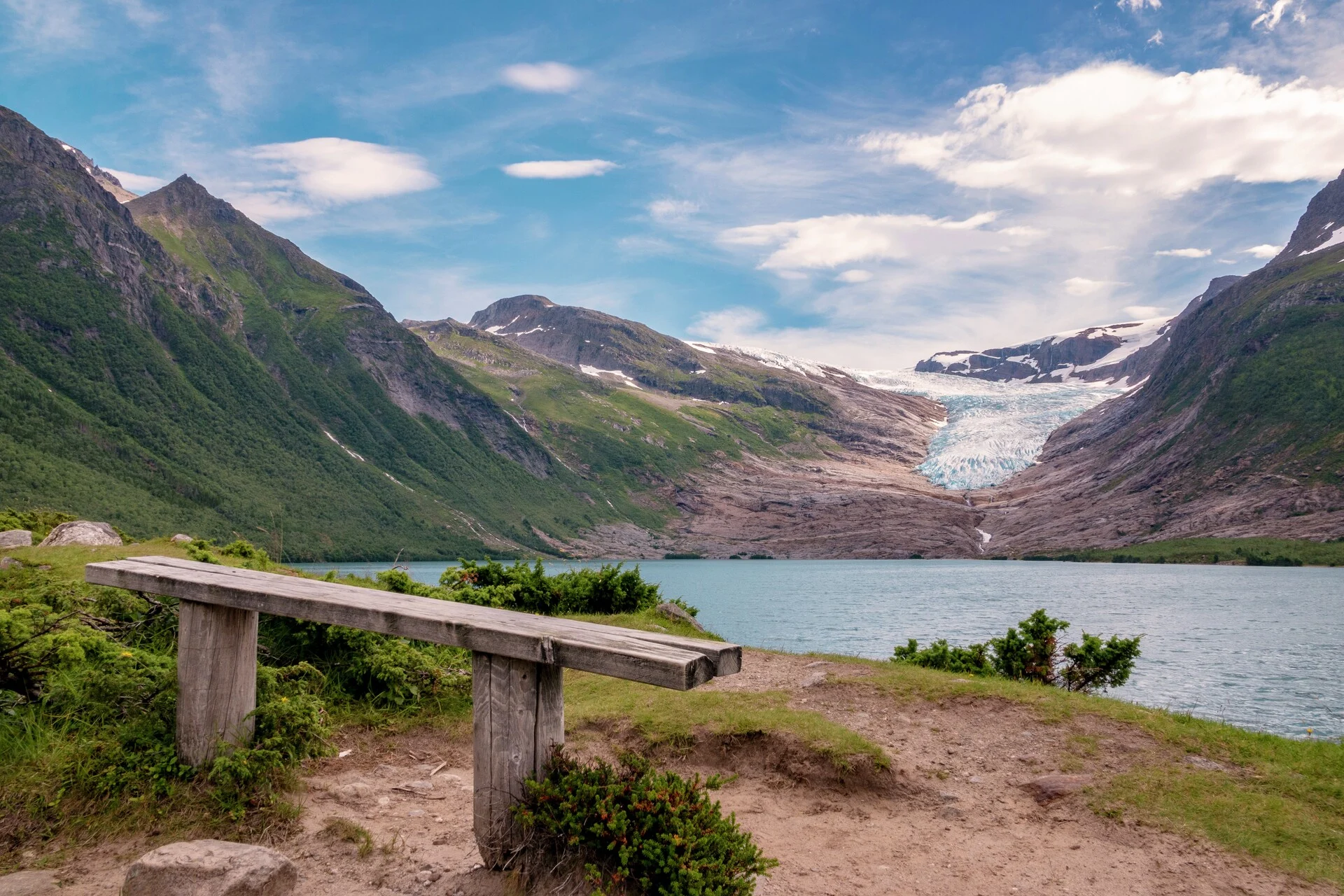 Norway ornes Svartisen Glacier Summer HGR 163717 1920 Photo Andrea Klaussner