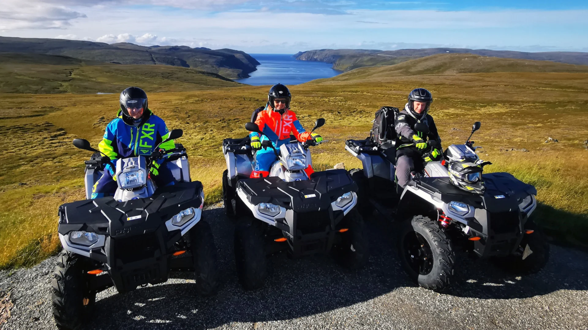 Quad biking excursion to the North Cape