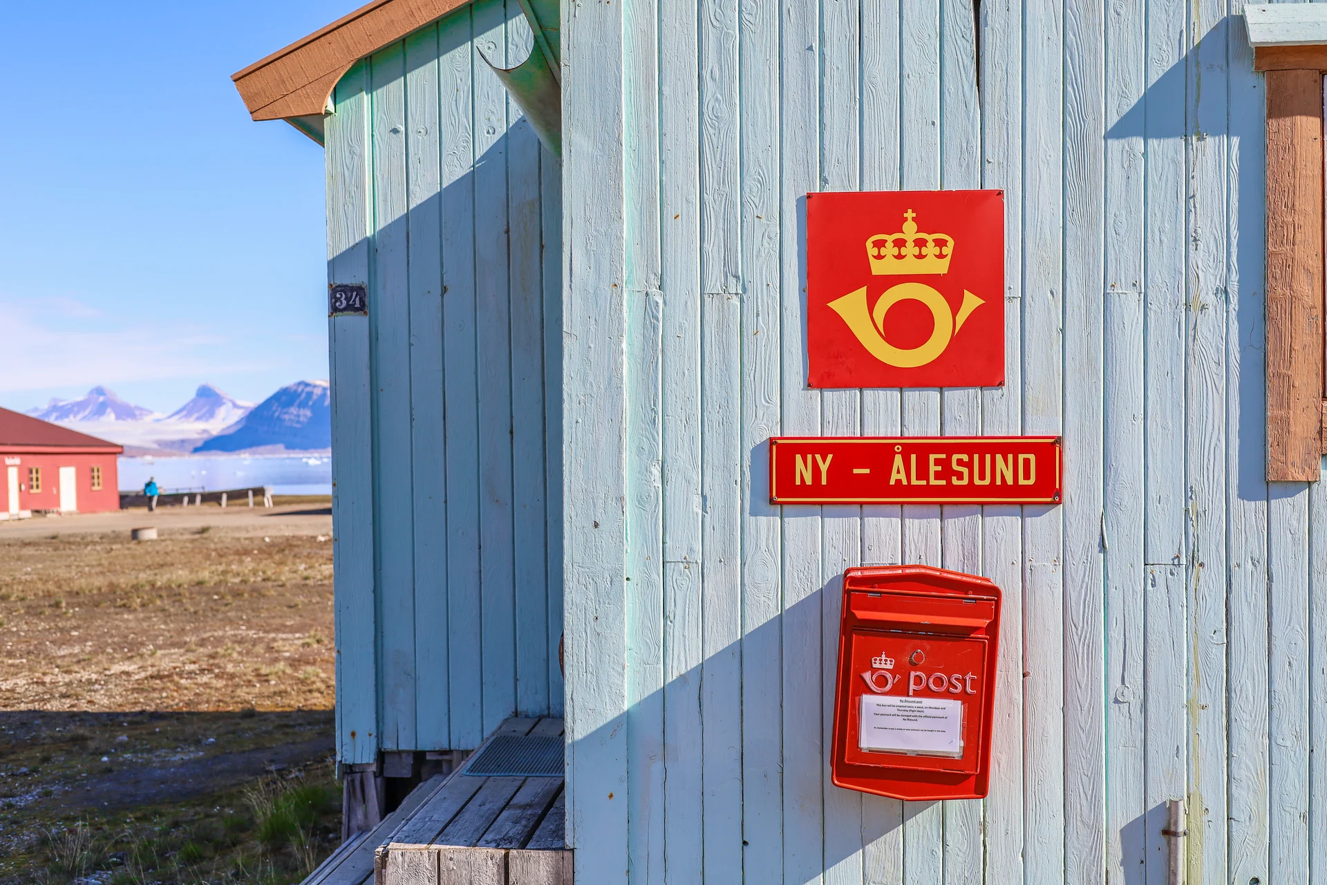 Ny-Ålesund's post office is the northernmost in the world