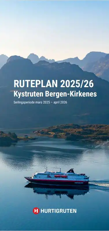 Broschyrer om kustkryssningar i Norge | Hurtigruten SE