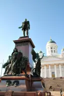 Helsinki statue