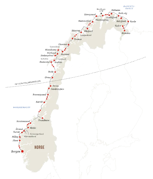 Den originale kystruten | Hurtigruten NO