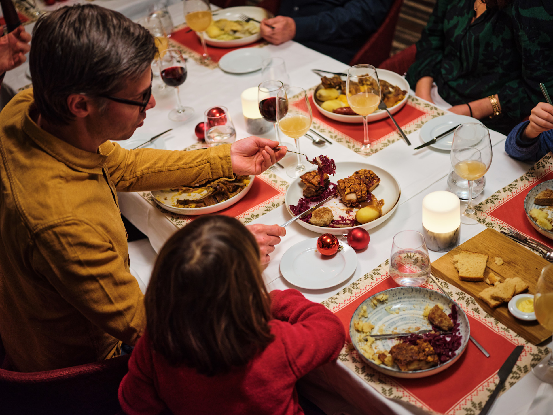 Christmas dinner on a Hurtigruten ship