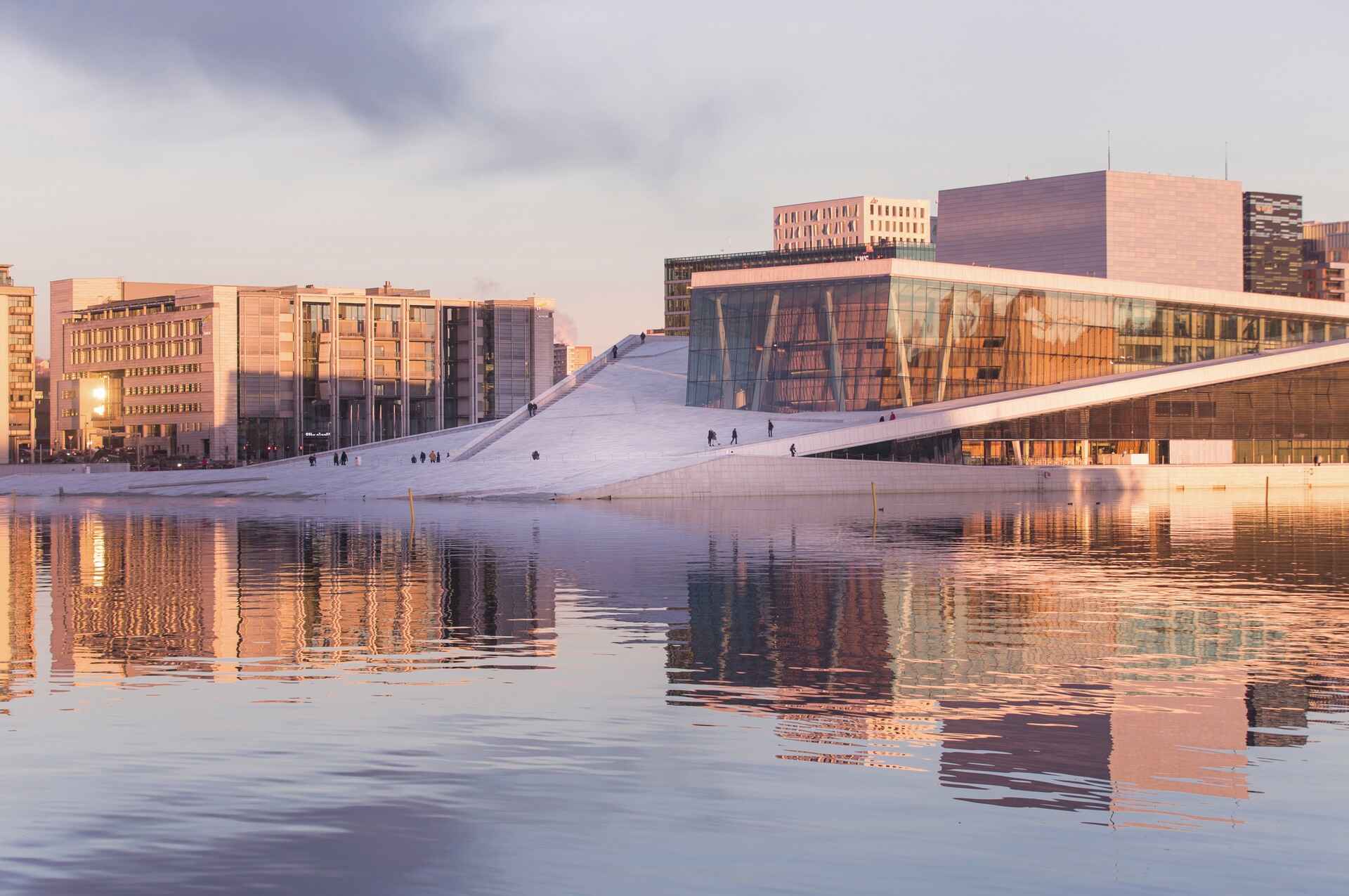 Das Osloer Opernhaus ist ein Symbol der norwegischen Hauptstadt