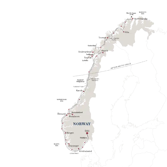 NCL Oslo-NorthCape-Oslo
